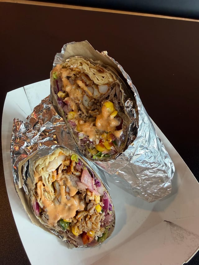 Mix Doner Wrap.
