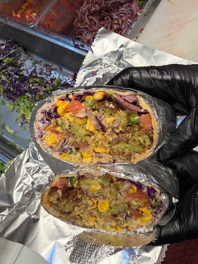Falafel Wrap.