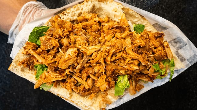Traditional Chicken Doner.