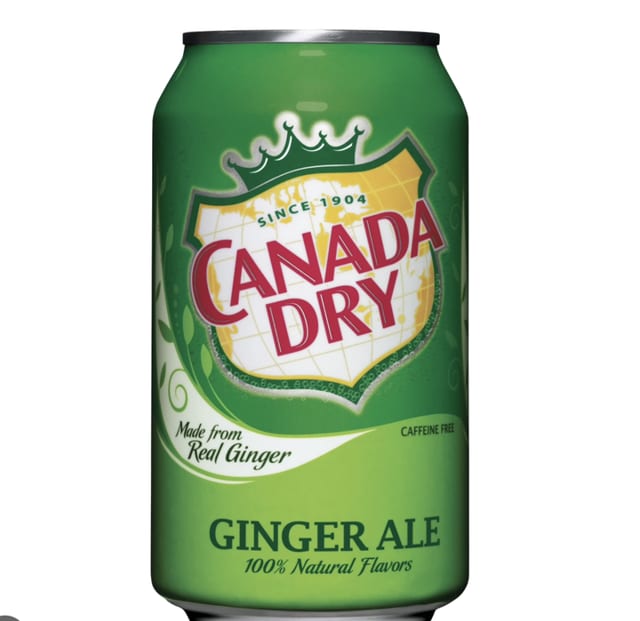 Ginger Ale Can.