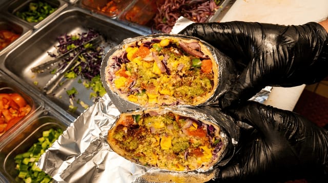Falafel Wrap.