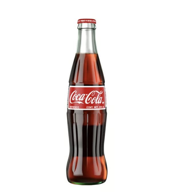 Mexican Coke Glass Bottle.