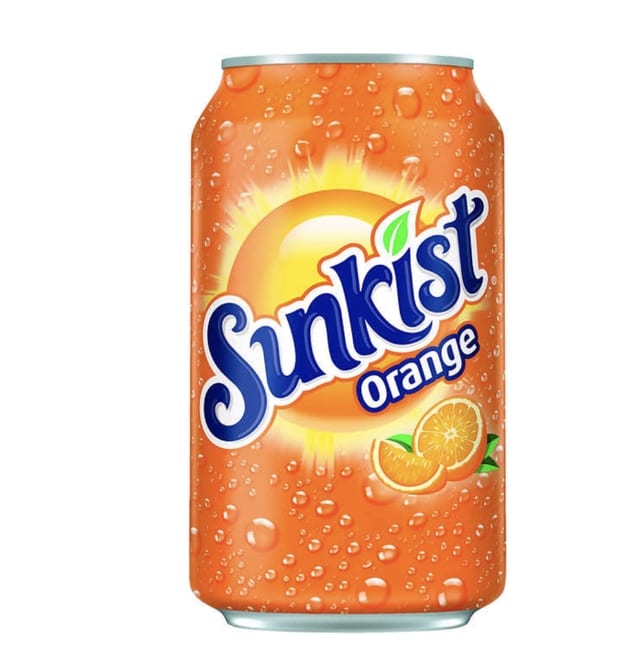 Sunkist Orange Can.